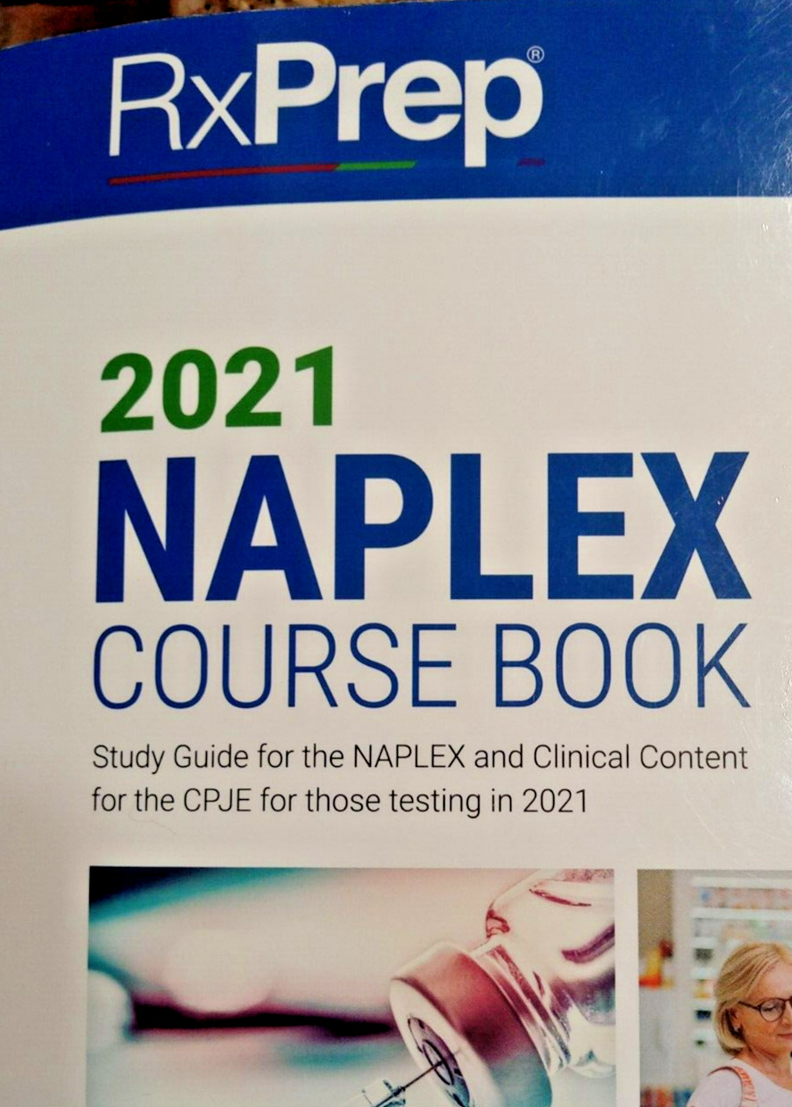 RxPrep&rsquo;s 2021 Course Book for Pharmacist Licensure – Paperback, by RxPrep L30C