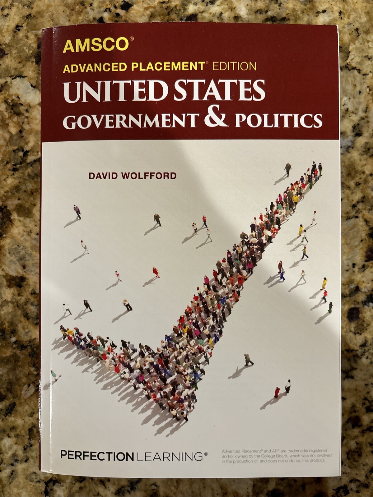AMSCO Advanced Placement AP United States Government Politics 3rd edition NEW
