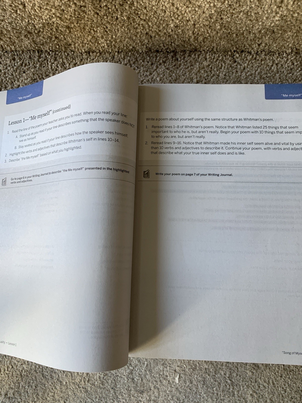 Amplify ELA Grade 8 Student Edition Textbook English Language Arts Curriculum