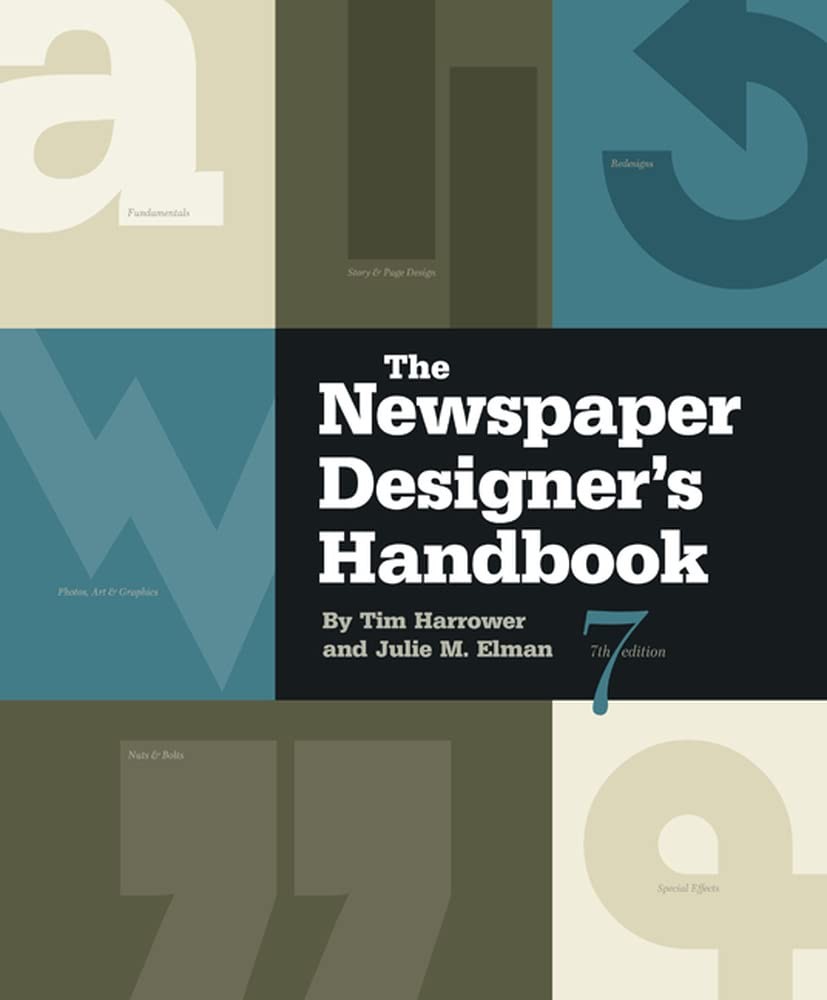 The Newspaper Designer&rsquo;s Handbook – spiral_bound Harrower, Tim|Elman, Julie …