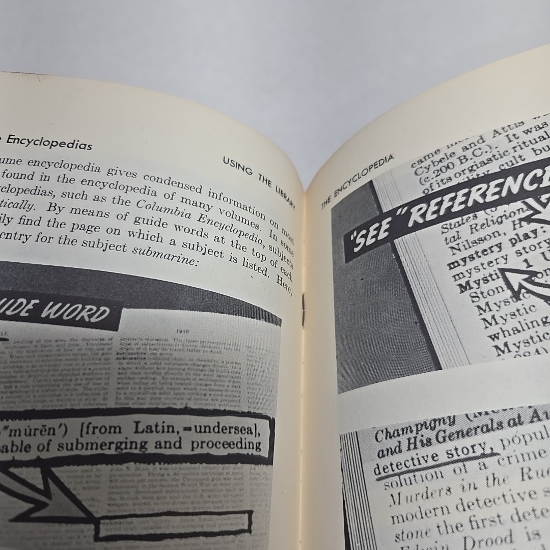 Using The Library For Reference And Research College Entrance Publications VTG