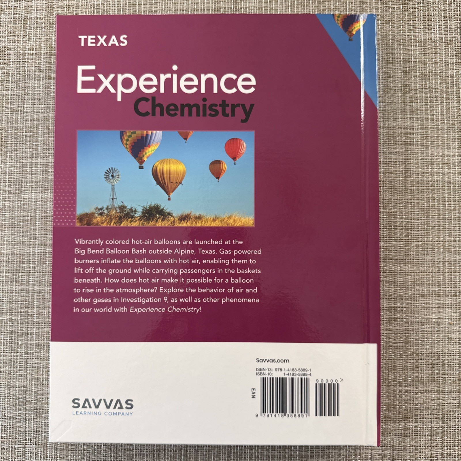 Texas: Experience Chemistry Student Edition Grade 10 (Savvas)