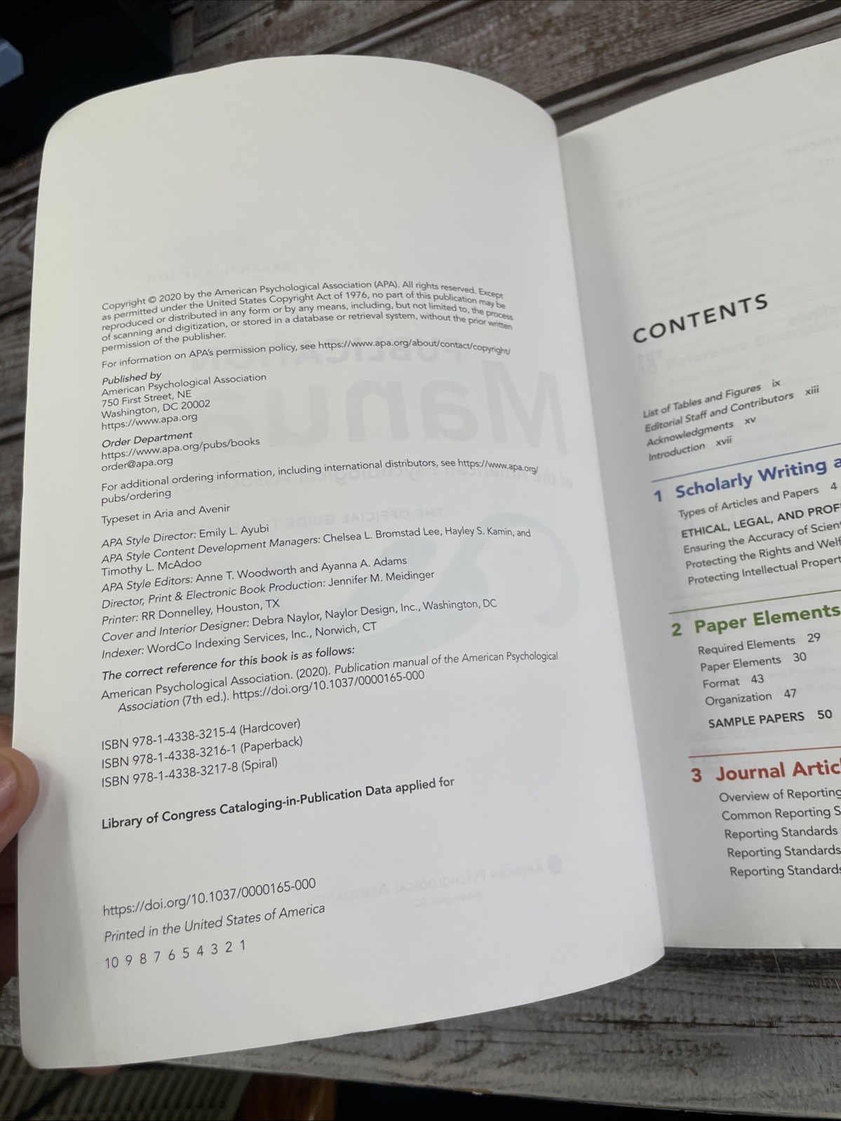 Publication Manual (OFFICIAL) 7th Edition of the American Psychological…