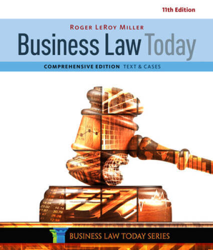 Business Law Today, Comprehensive – Hardcover By Miller, Roger LeRoy – GOOD