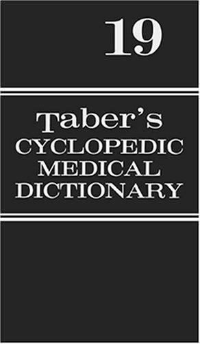 Taber&rsquo;s Cyclopedic Medical Dictio- 9780803606548, hardcover, Donald Editor Venes