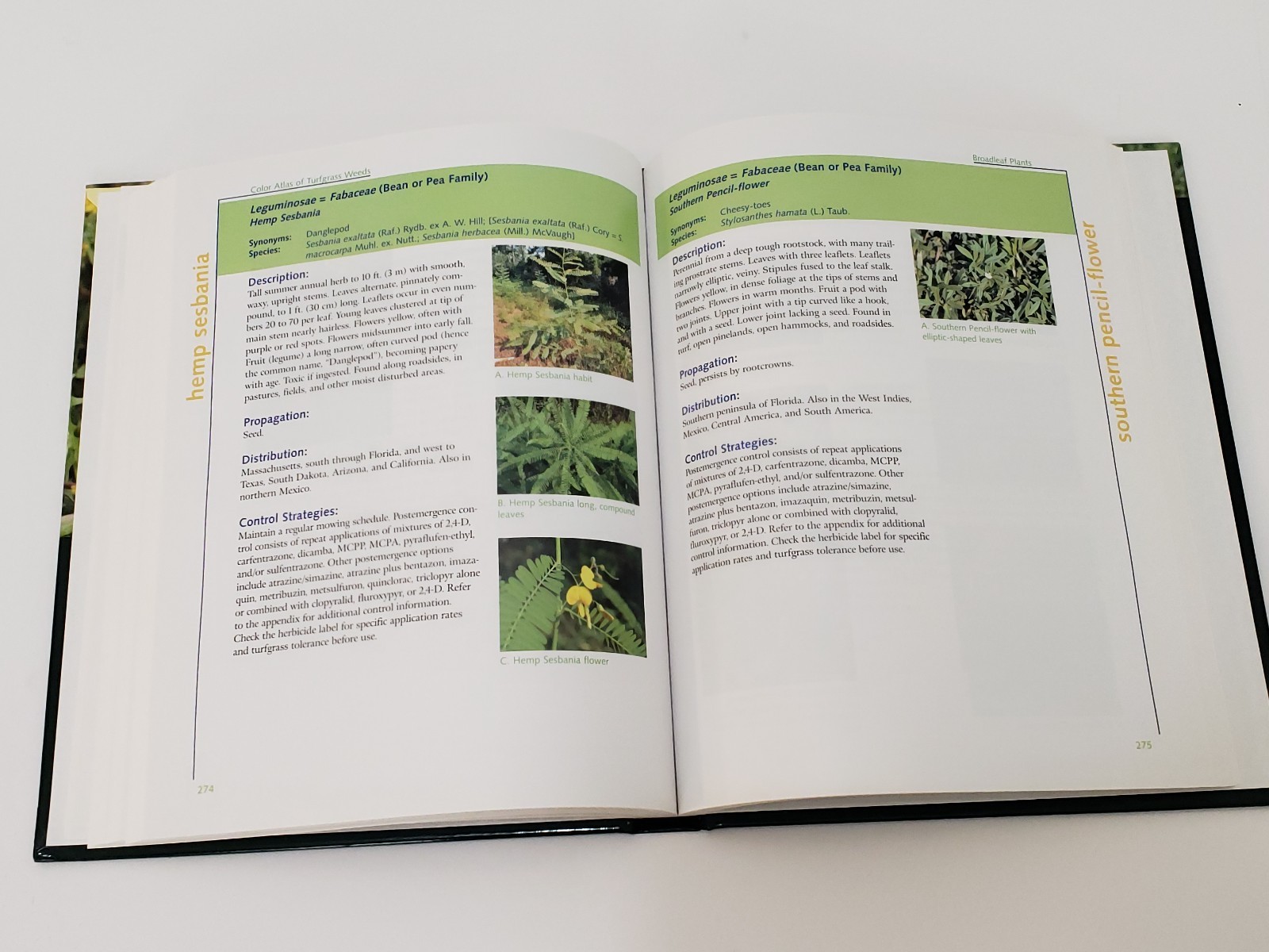 Color Atlas of Turfgrass Weeds Second Edition – NO CD – Hardcover Identification