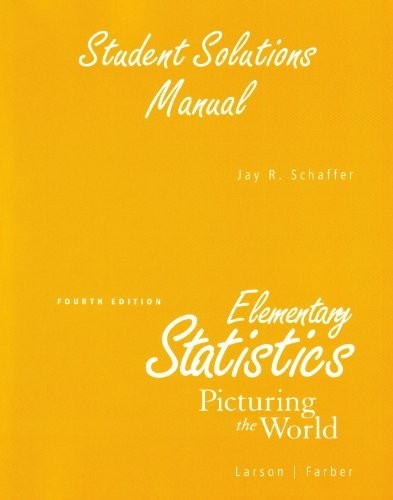 Student Solution Manual for Elementar…, Farber, Betsy