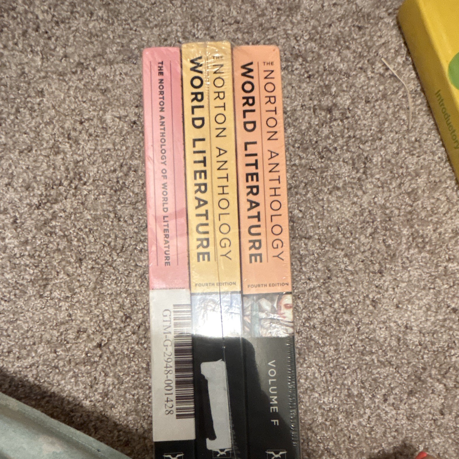 W. W. Norton The Norton Anthology of World Literature 4th Ed Vol D, E, F PB 2018