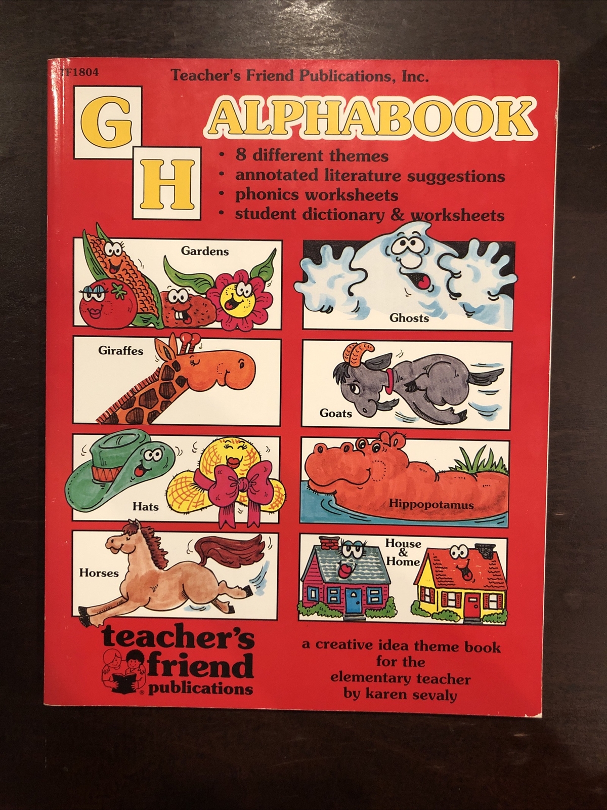 G-H Alphabook by Karen Sevaly (1993, Trade Paperback)
