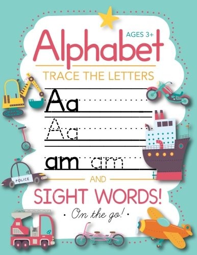 Trace Letters Of The Alphabet and Sight Words (On The Go… by Press, Modern Kid