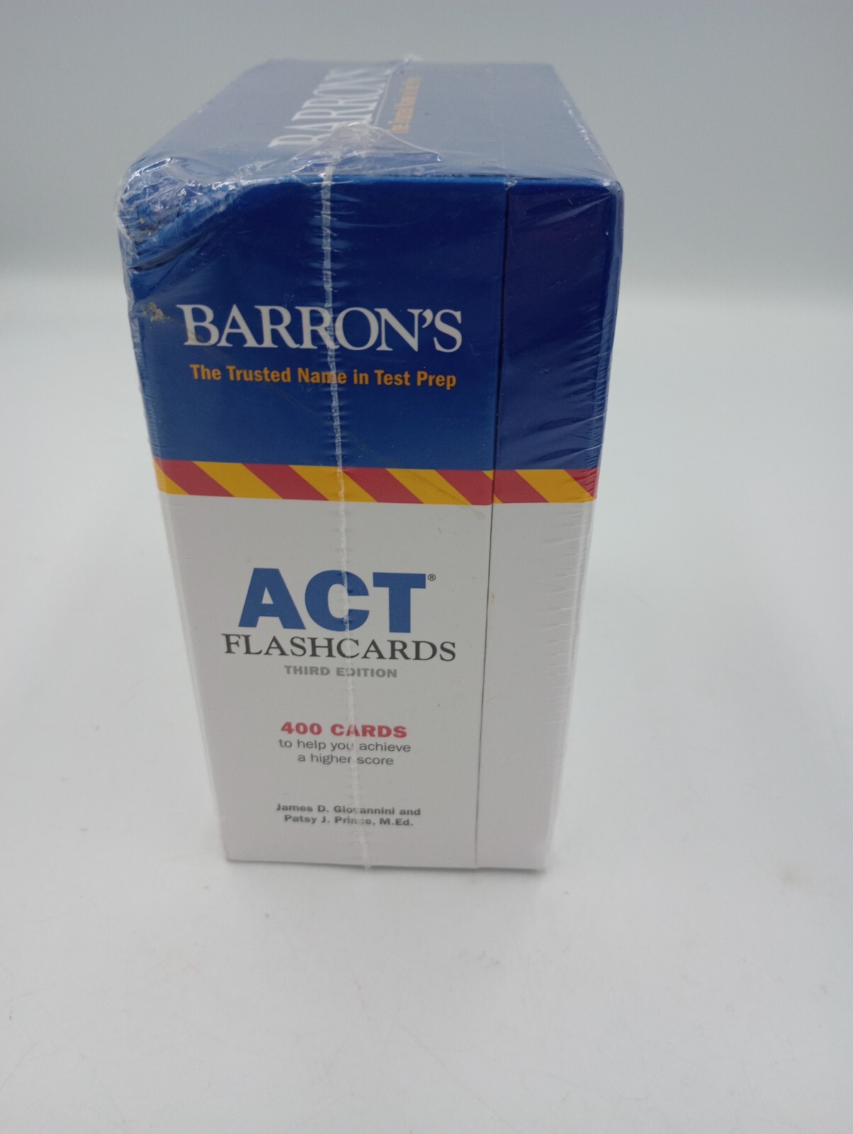 New ACT Flashcards Barron&rsquo;s Test Prep Third Edition College Entrance Test Prep