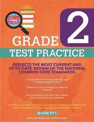 Barron&rsquo;s Test Prep Ser.: Core Focus Grade 2: Test Practice for Common Core