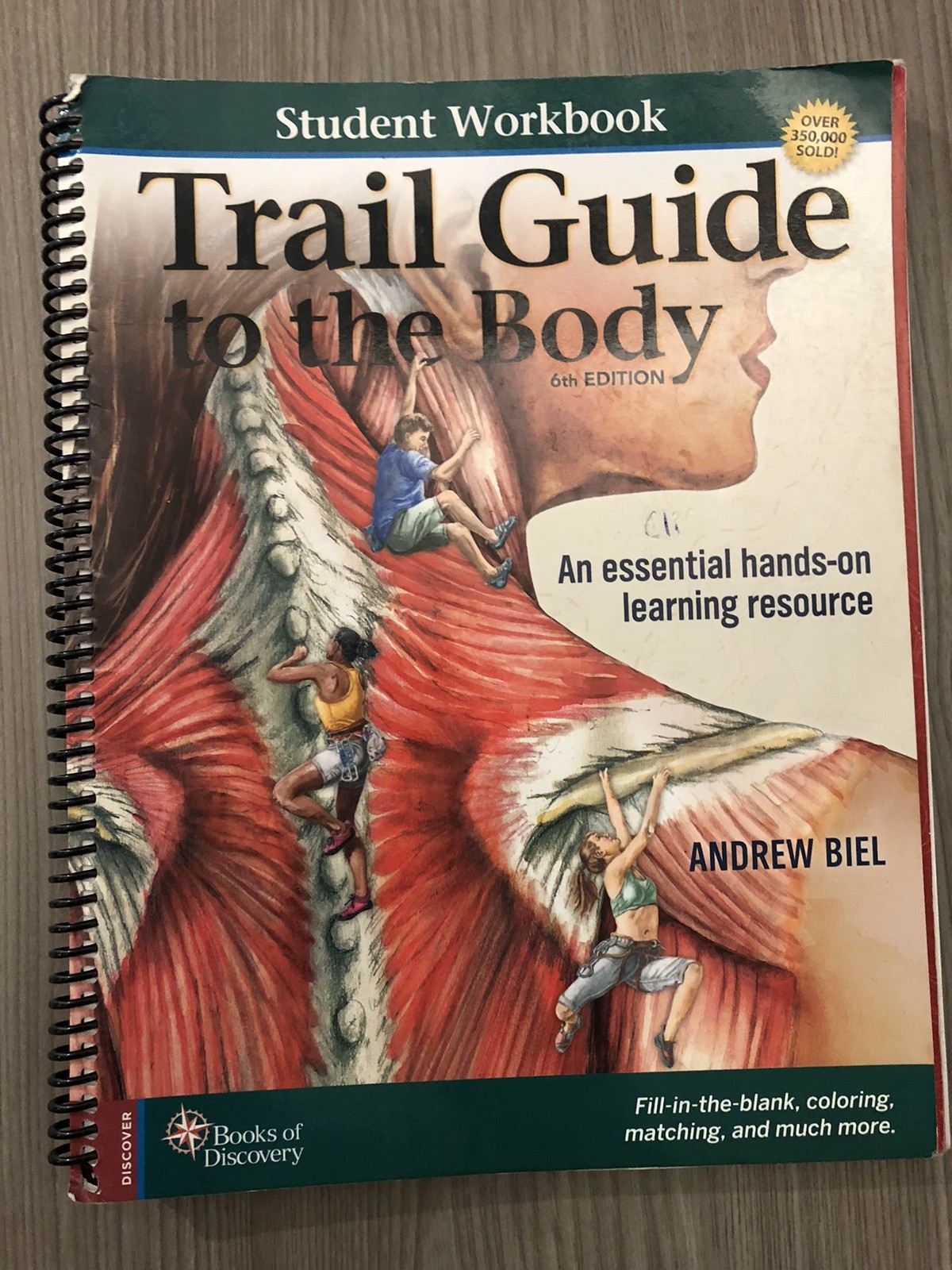 Student Workbook for Biel&rsquo;s Trail Guide to the Body by Andrew Biel (2023, Trade