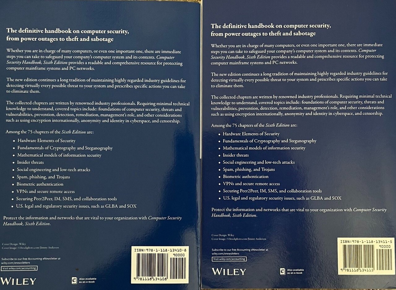 Computer Security Handbook by Michel E. Kabay, Seymour Bosworth and Eric…