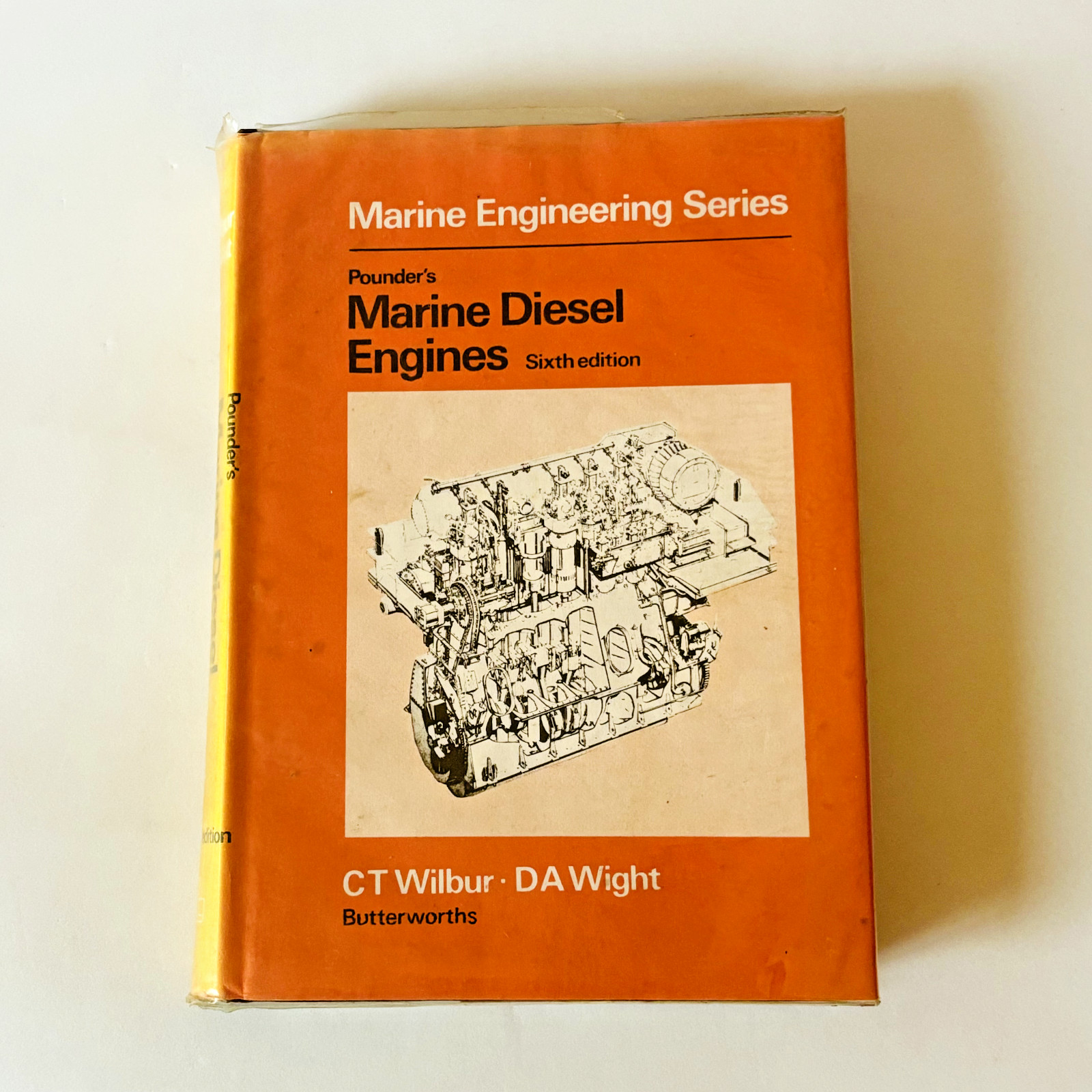Pounder&rsquo;s Marine Diesel Engines – 6th Edition – 1984 Wilbur & Wight – Hard Cover