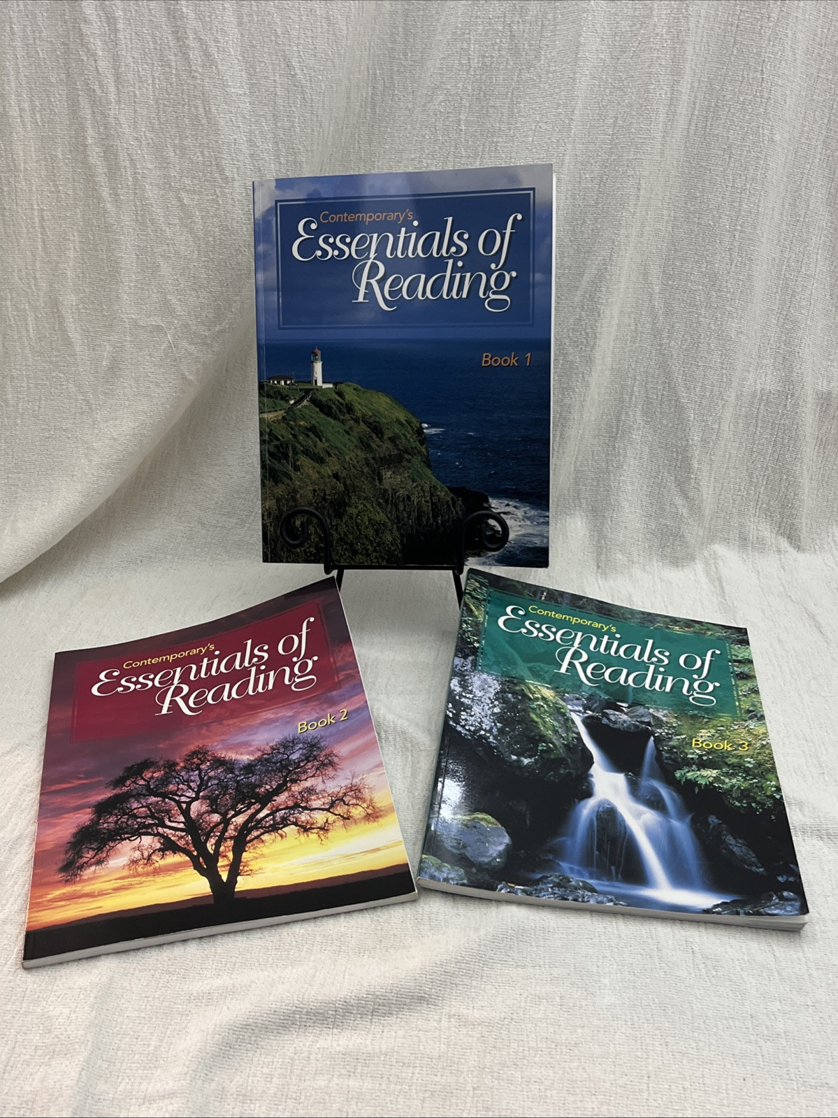 Contemporary’s Essentials Of Reading 3 BOOK SET Hard To Find! Homeschool Study