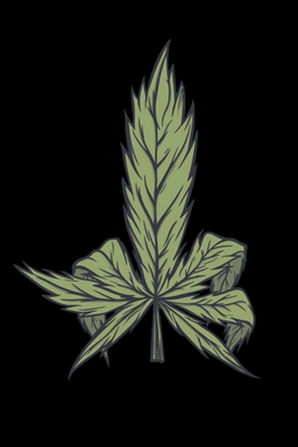 120 Pages DINA5: Cannabis Graphic Jorunal Book For Marijuana Smoker 120 Pages DI