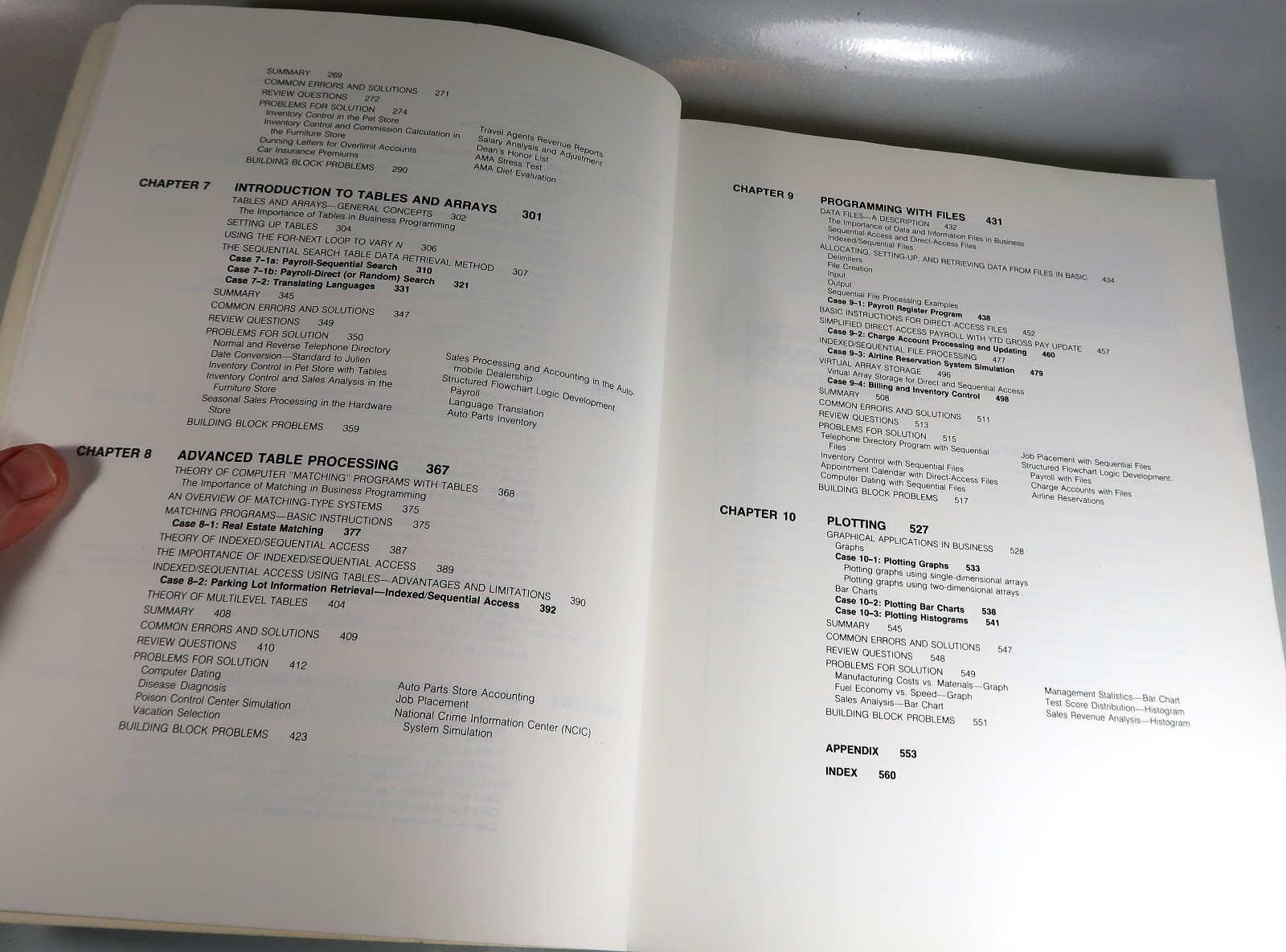Structured Basic Programming by Moriber, Harry – 550 Pages
