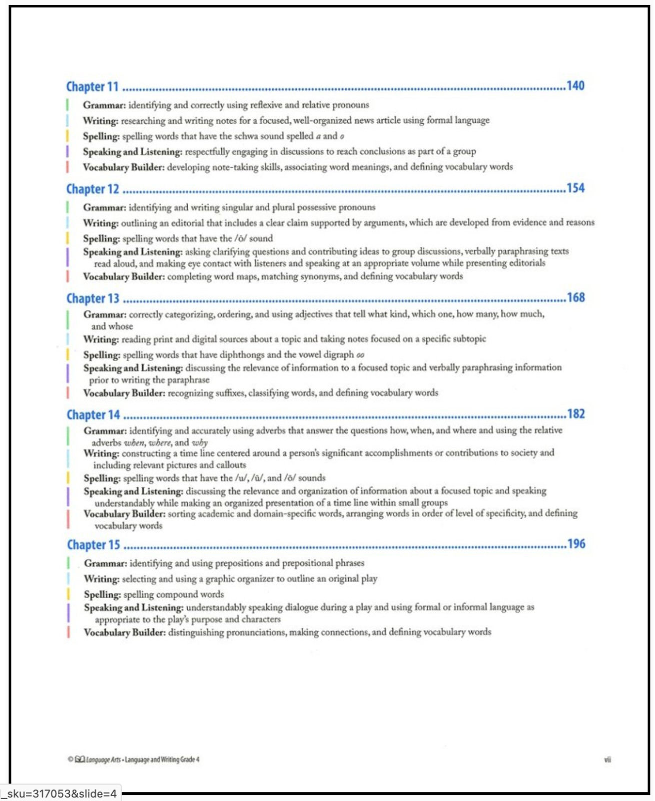 ACSI Purposeful Design LANGUAGE ARTS GRADE 4 TEACHER EDITION Language & Writing
