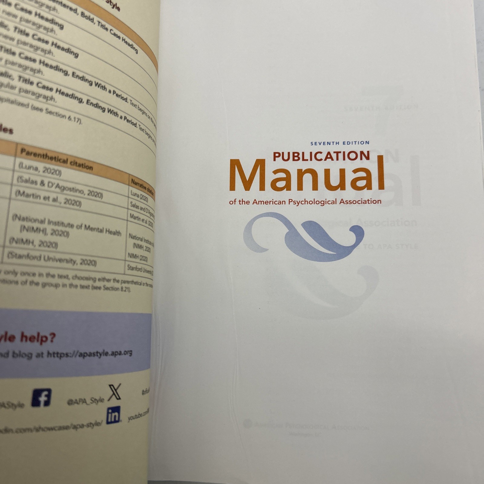 Publication Manual (Official) 7th Edition of the American Psychological Assoc…