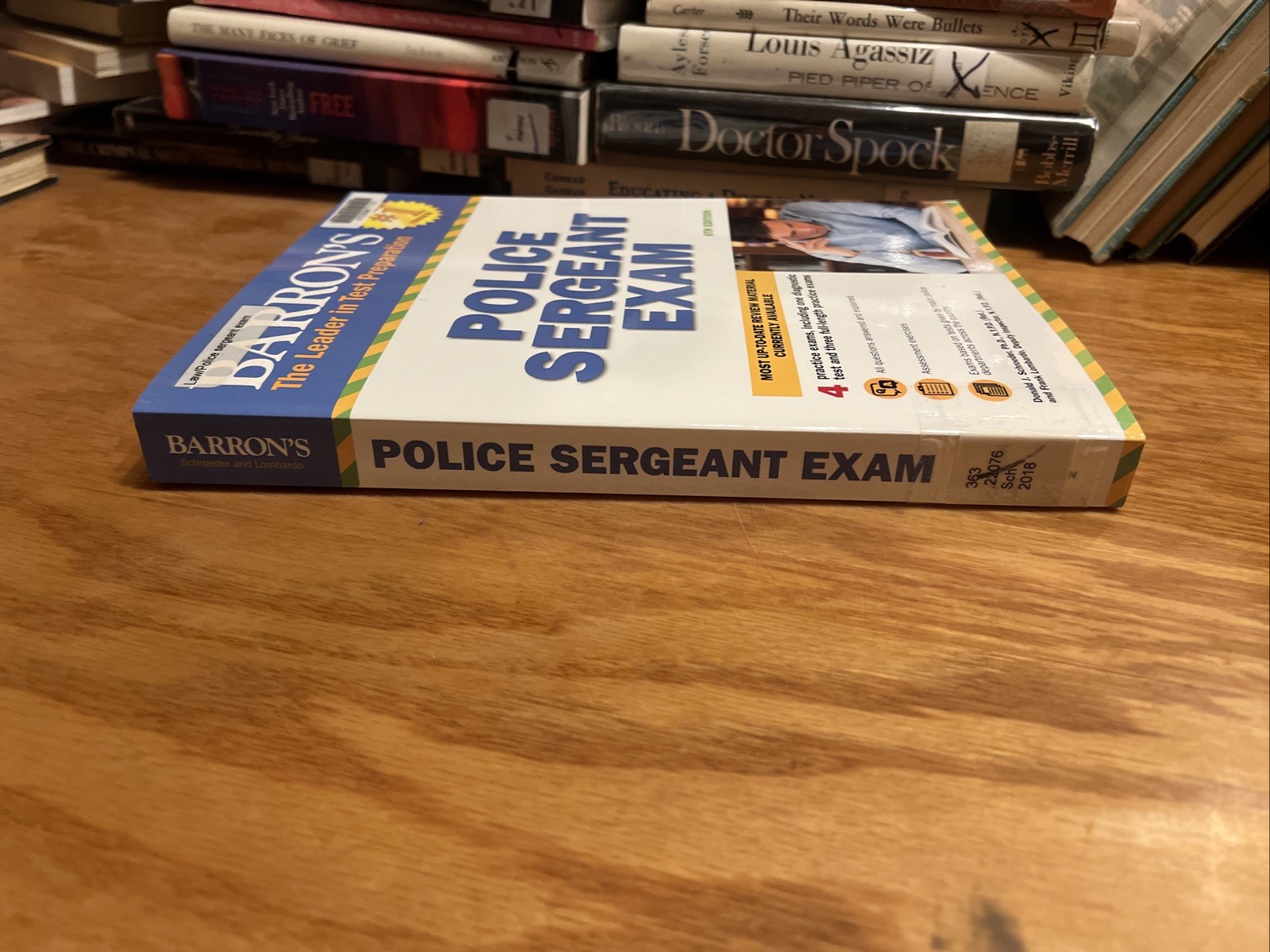 Barron&rsquo;s Test Prep Ser.: Police Sergeant Exam by Lombardo, Schroeder 2018 PB