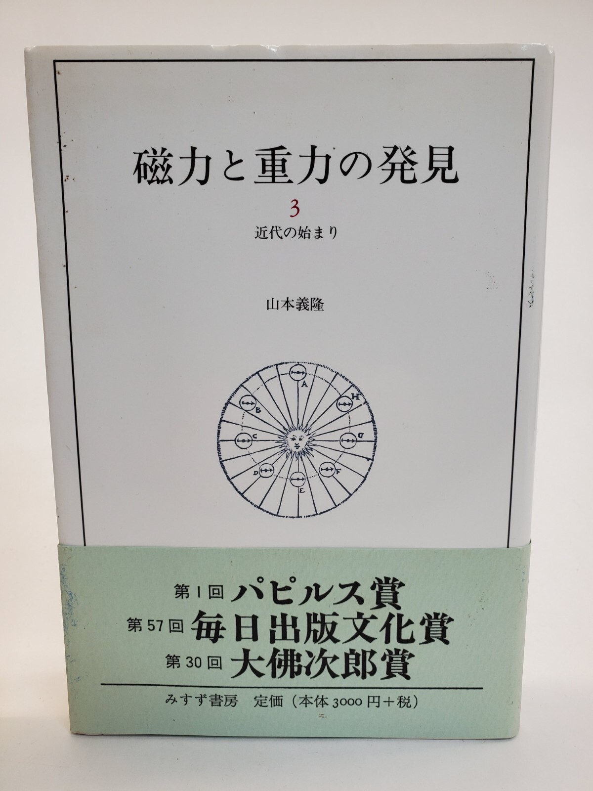 Discovery of magnetism and gravity, 3 volumes Japanese imported books Science