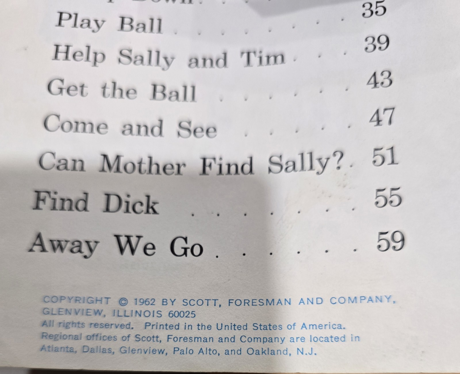 Scott, Foresman Fun With Our Family Reader (The New Basic Readers) 1962