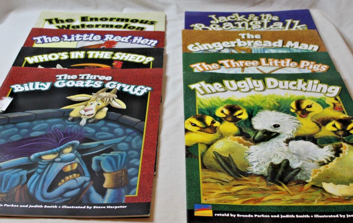 Set 8 Benchmark Advance Education Giant Teacher&rsquo;s Classic Shared Big Books