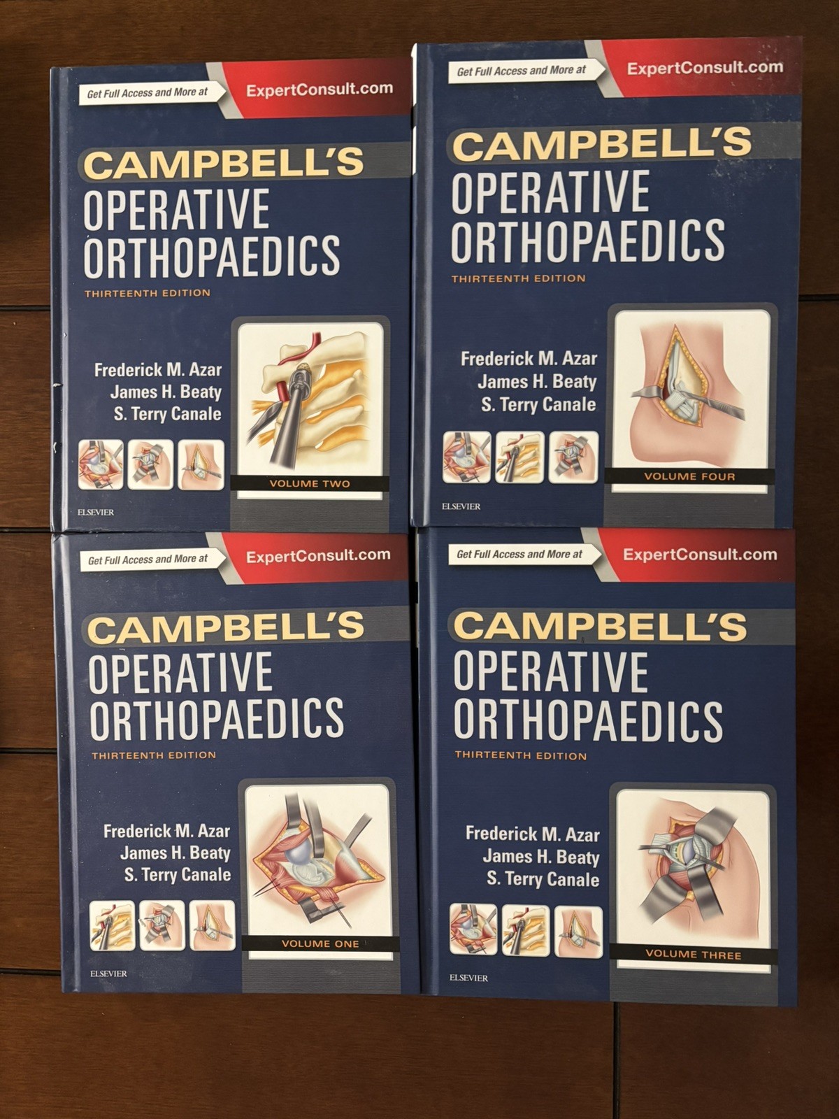 Campbell&rsquo;s Operative Orthopaedics Thirteenth Edition Full Sealed Unopened Set.