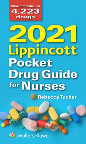 2021 Lippincott Pocket Drug Guide for Nurses by Rebecca Tucker: Used