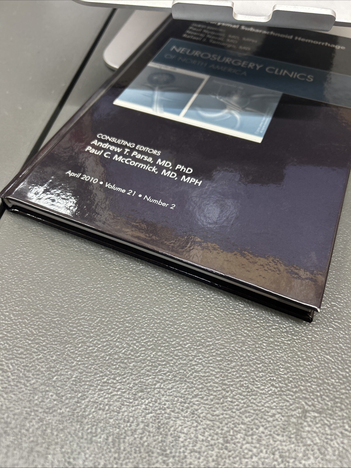Neurosurgery Clinics Aneurysmal Subarachnoid Hemorrhage Apr 2010 vol. 21 #2