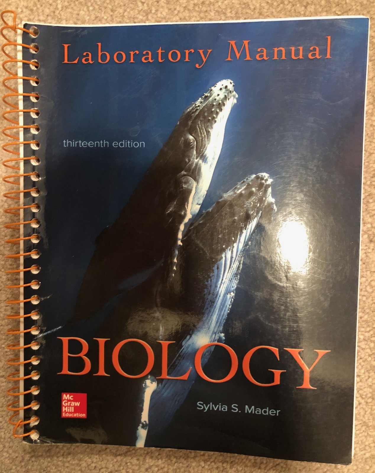Lab Manual for Biology by Sylvia S. Mader 13th edition