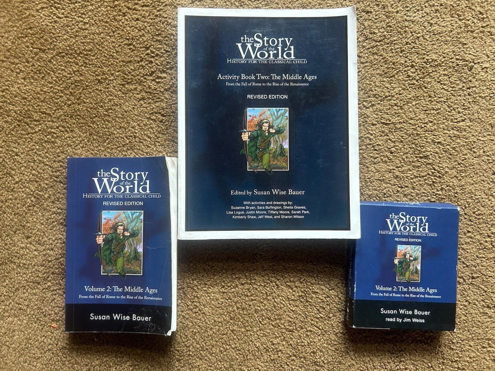 Story of the World Series #:2 Middle Ages Activity Book, CDs, & Read Aloud Book