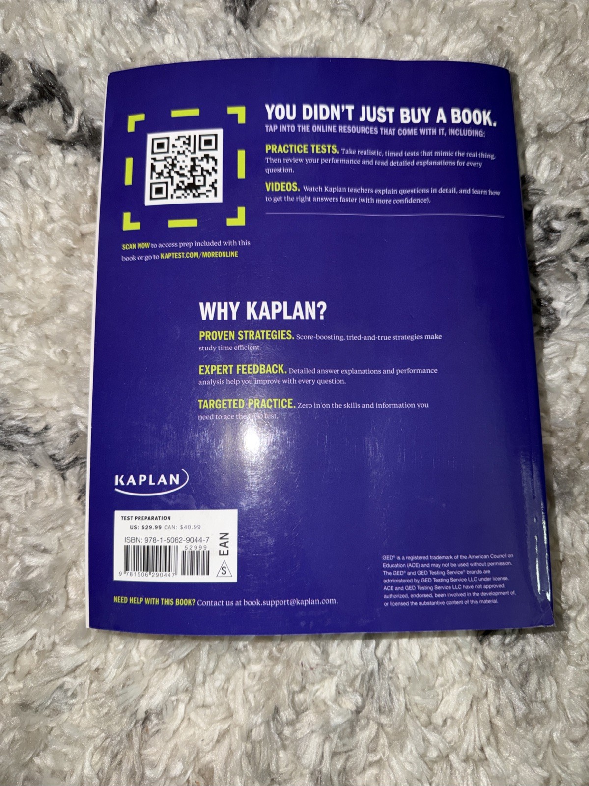 GED Test Prep Plus 2024-2025: Includes 2 Full Length Practice Tests, 1000 – GOOD