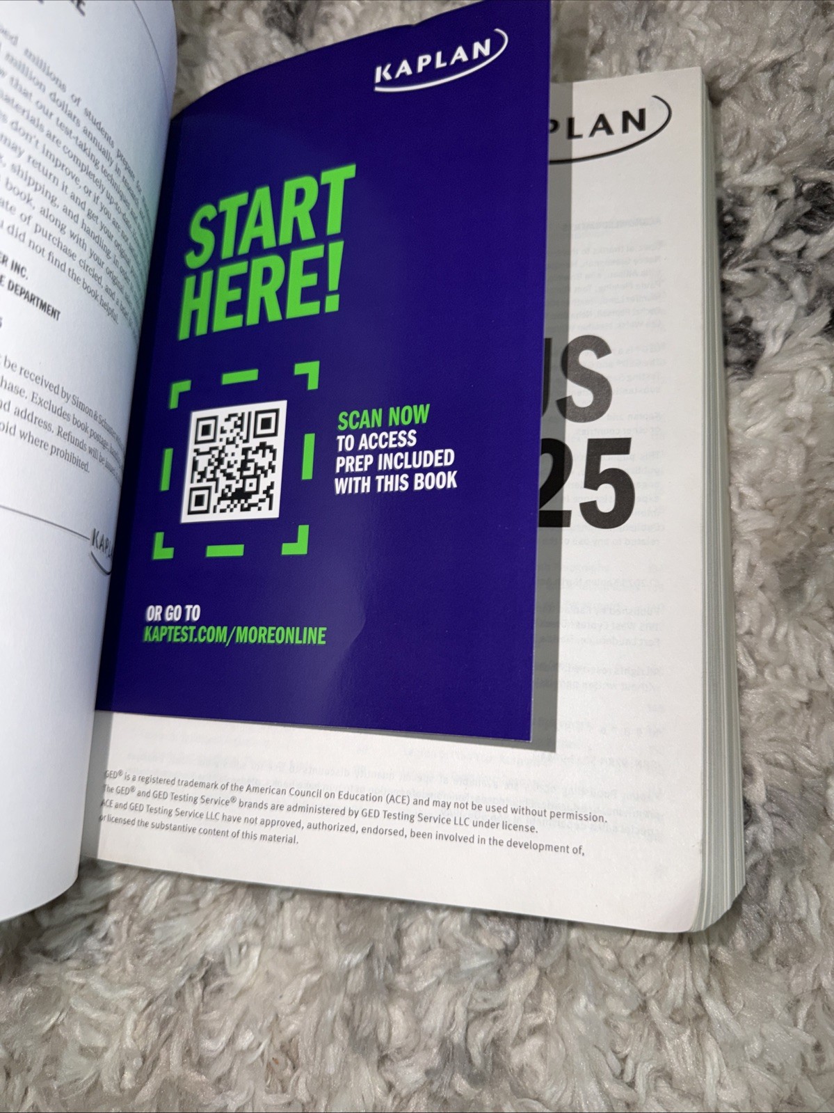GED Test Prep Plus 2024-2025: Includes 2 Full Length Practice Tests, 1000 – GOOD