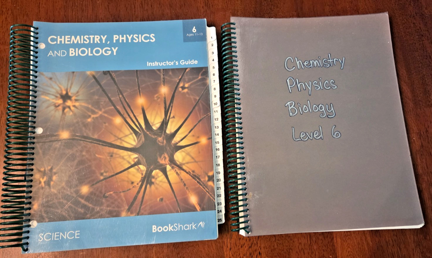 BookShark Science Level 6 Chemistry Physics Biology Instructor & Activity Books