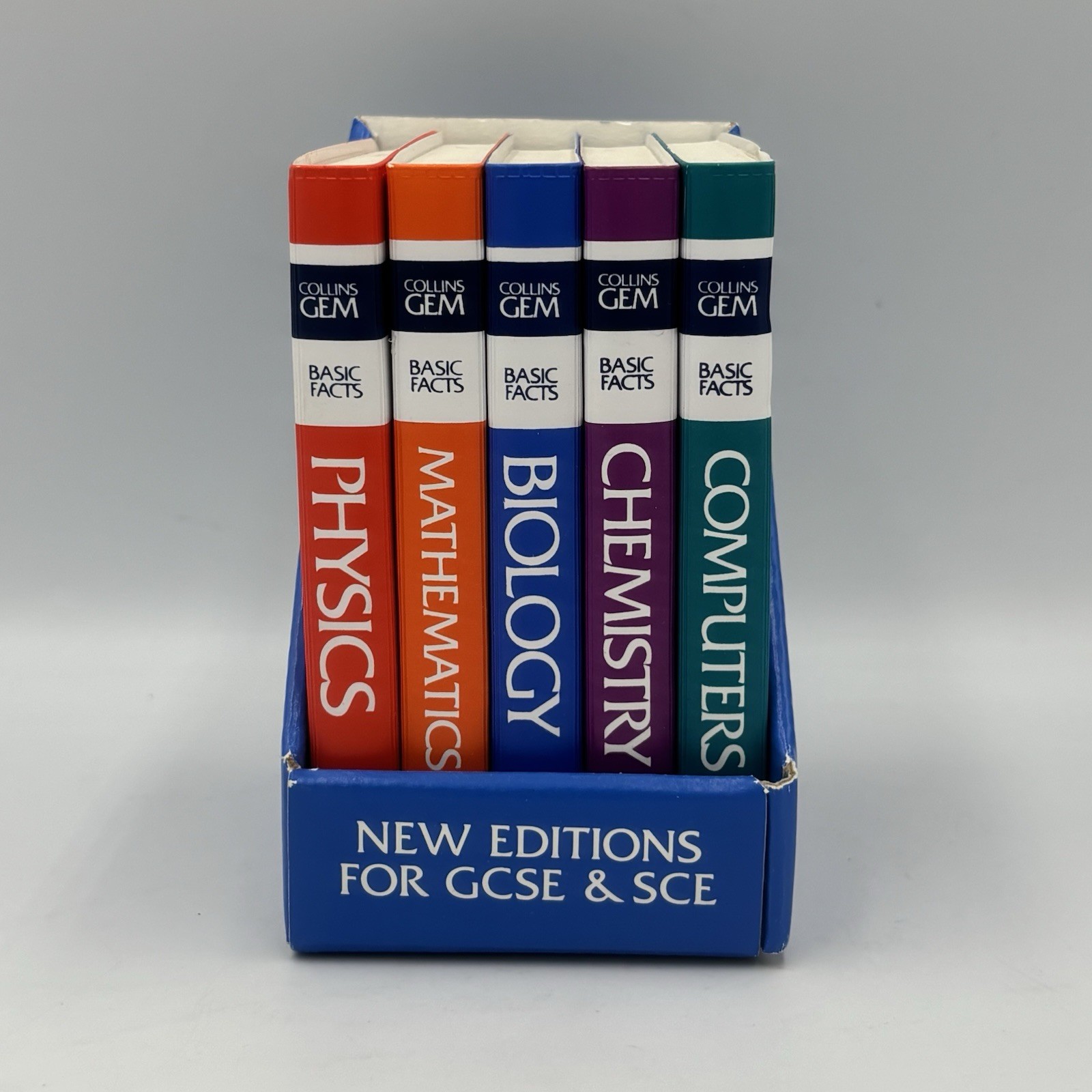 Collin’s Gem Travel Size Study Pocket Books Basic Facts College