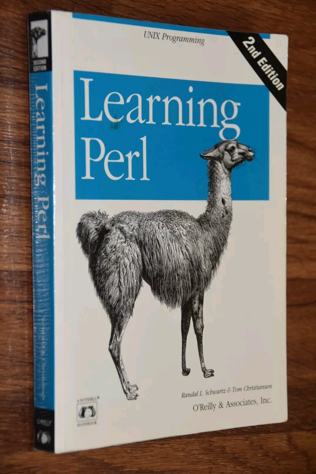 Lot of 4 O’Reilly Learning Programming Books Perl CGI Paperback Unix