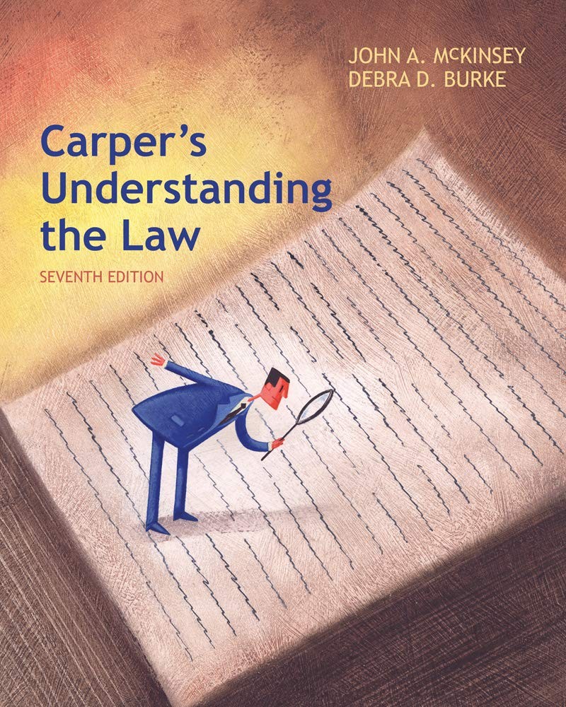Carper&rsquo;s Understanding the Law