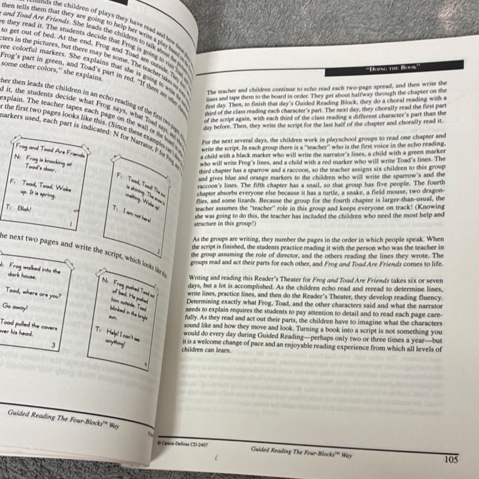 Carson-Dellosa Guided Reading: The Four-Blocks Way Four-Blocks Literacy Series