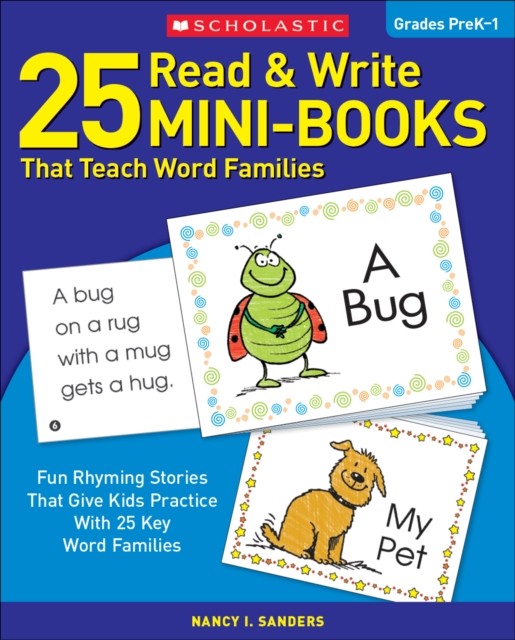 25 Read Write MiniBooks by Nancy Sanders PAPERBACK 9780439155878