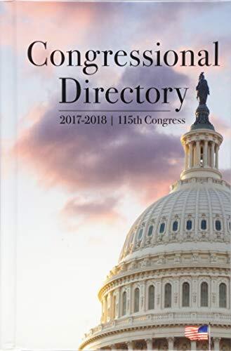 Congressional Directory, 2017-2018 – 115th Congress By Joint Co