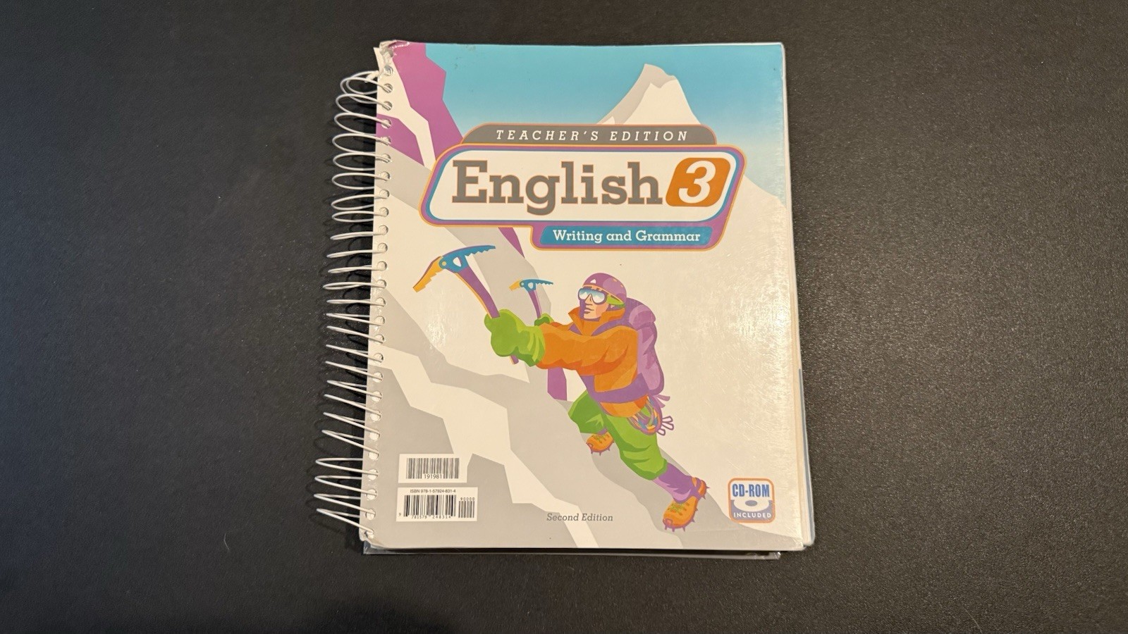 BJU Press English 3 Writing & Grammar Teacher&rsquo;s Edition Spiral w/ CD-ROM