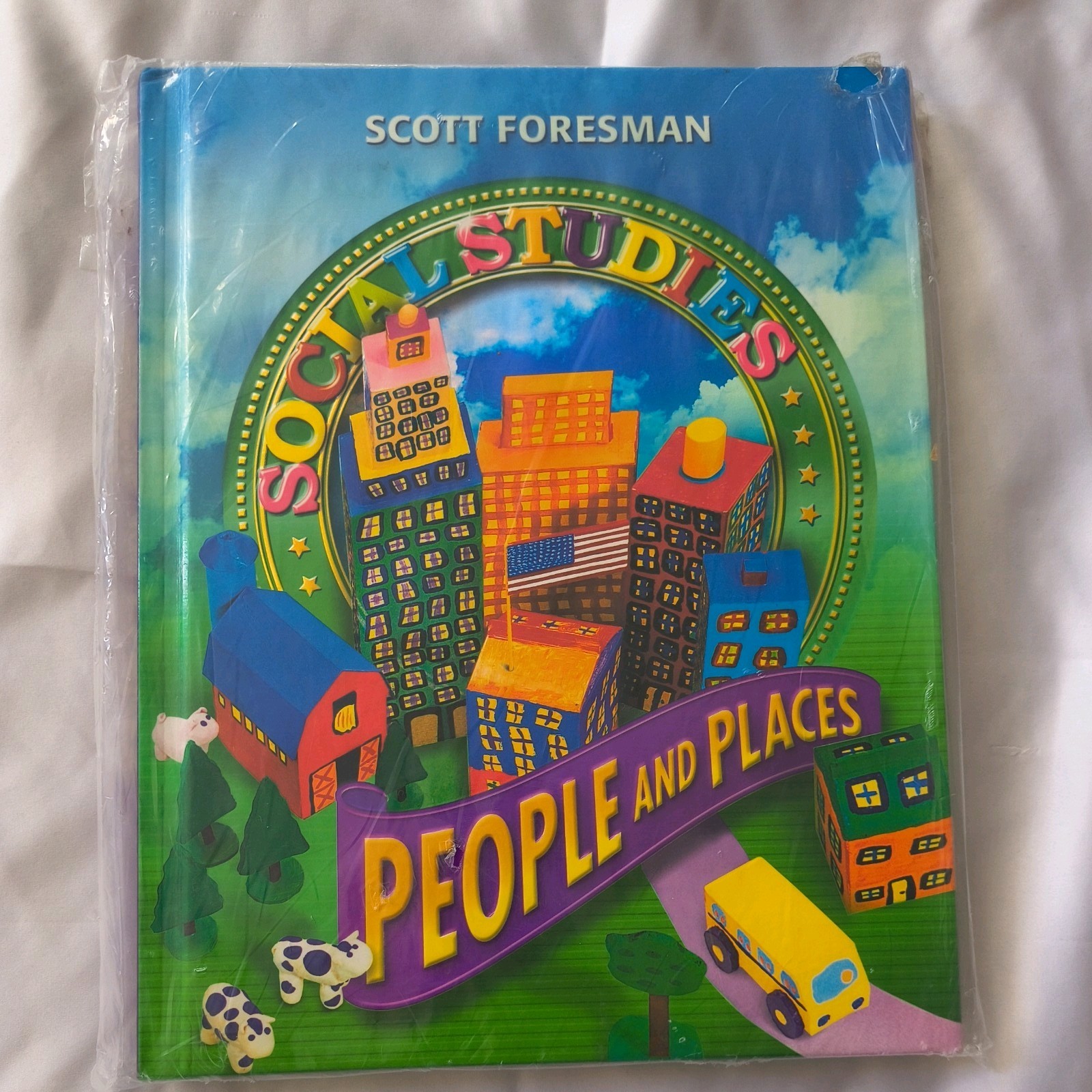 Social Studies Textbook – People and Places by Scott Foresman, Hardcover 290 pgs