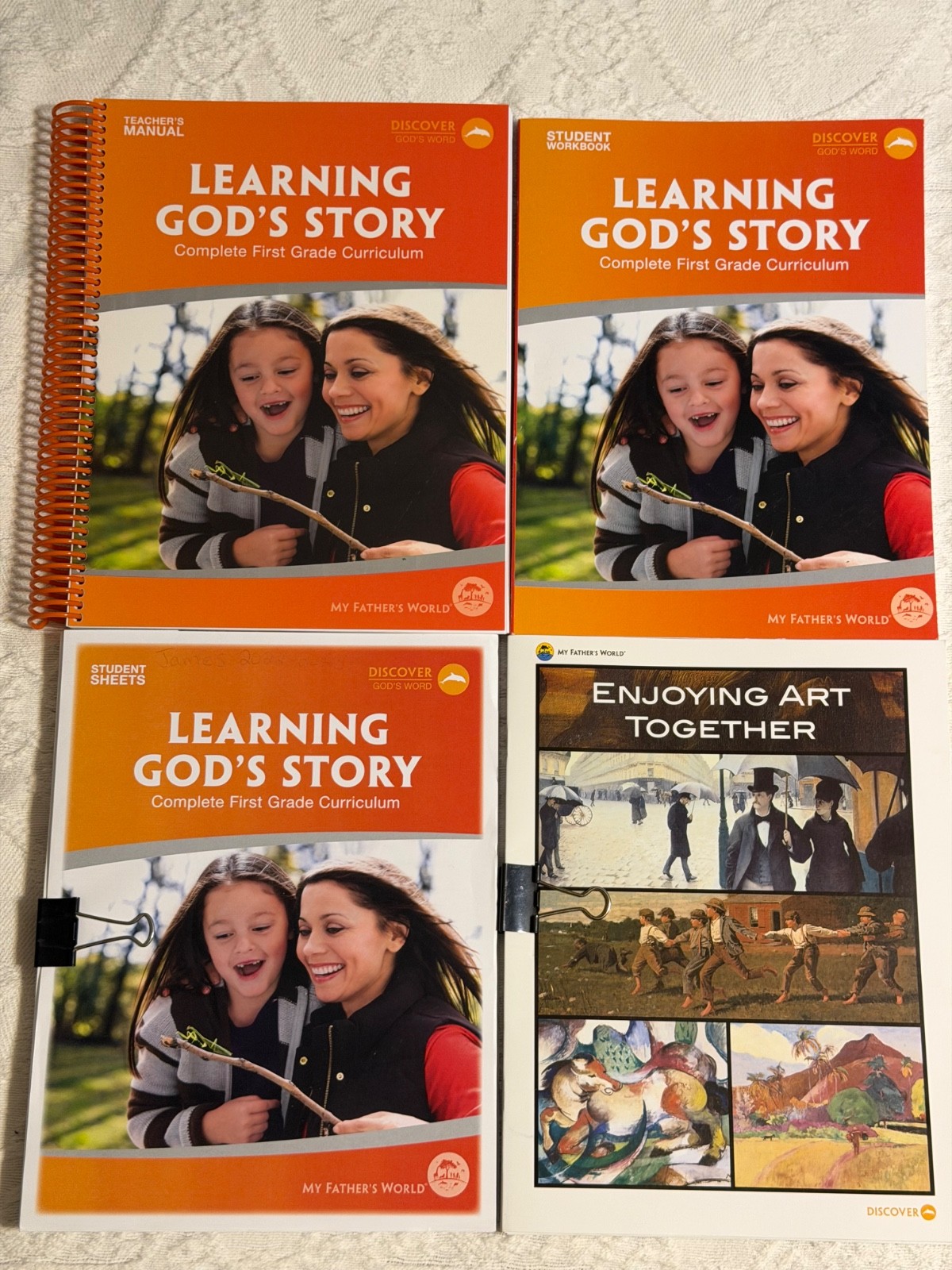 My Father&rsquo;s World 1st Grade – Learning God&rsquo;s Story – 5 Piece Bundle