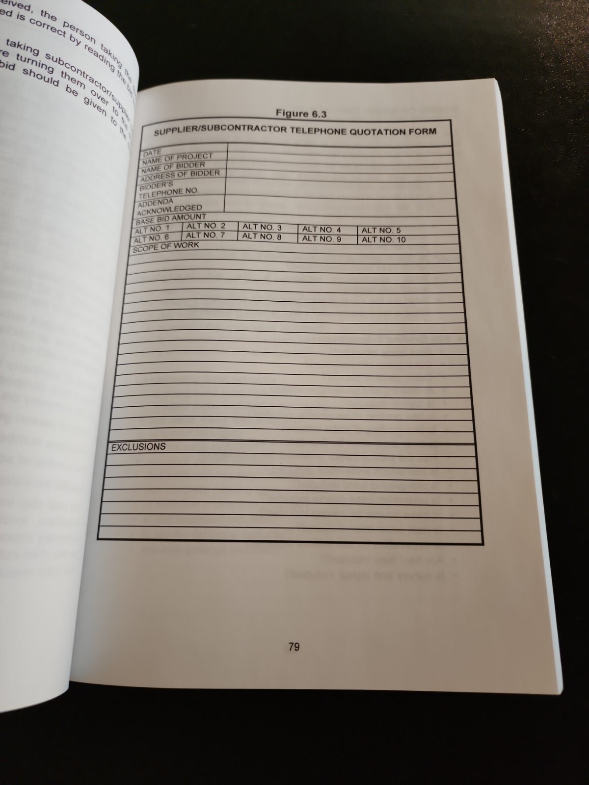 Estimating And Project Management For Building Contractors By M. Kitchens 1996