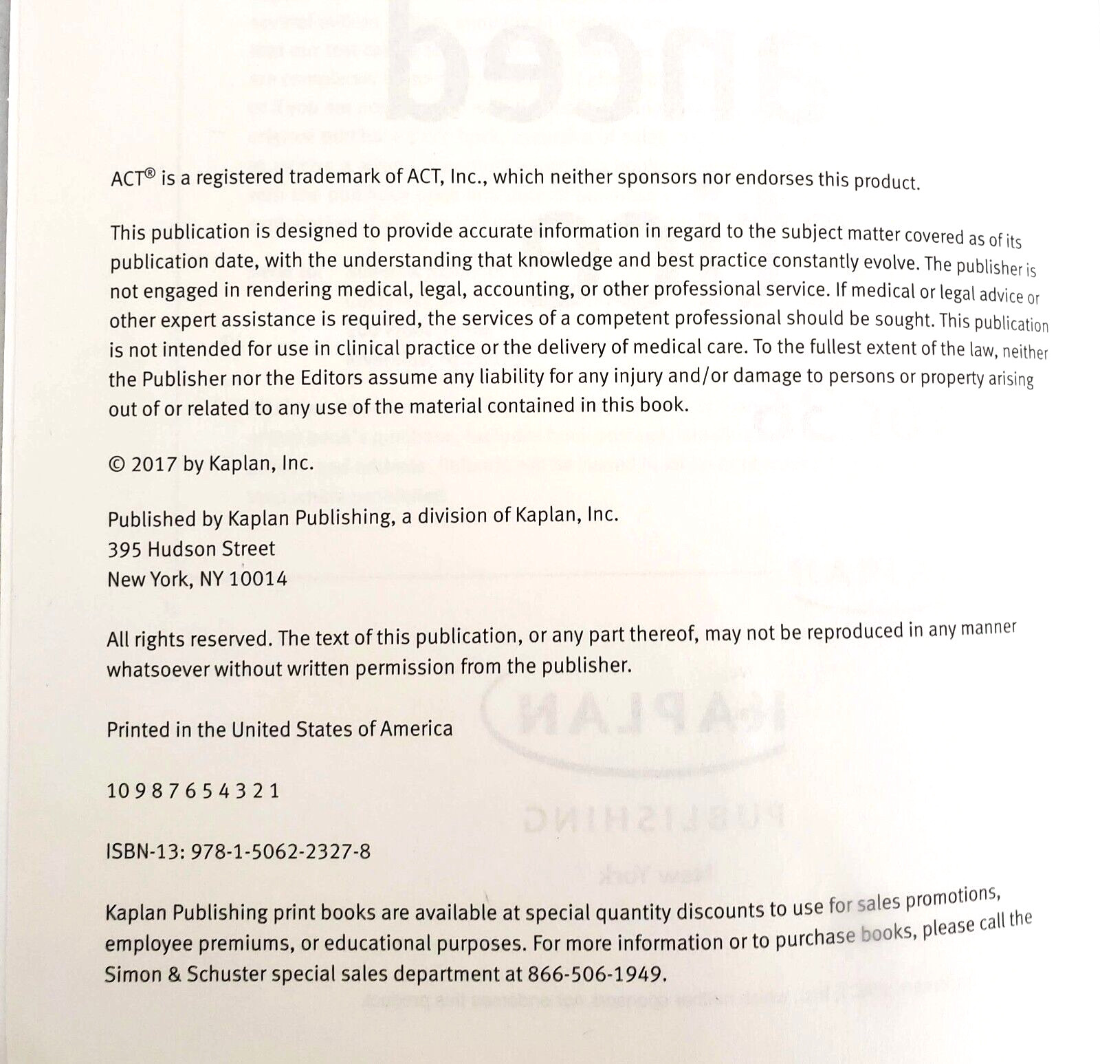 ACT Advanced Practice Prep for 36 Kaplan Test Prep College Entrance Test Guide