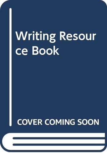Writing Resource Book, Education Department