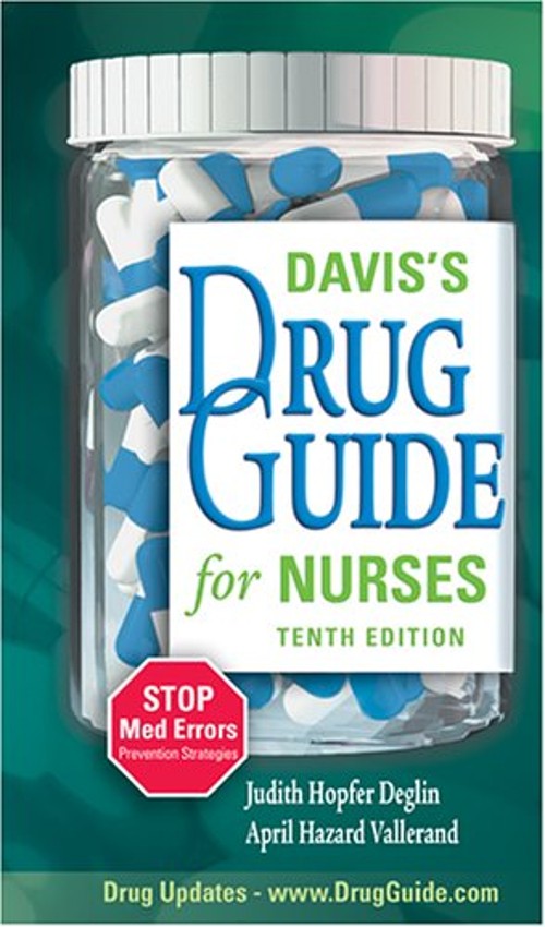 Davis&rsquo;s Drug Guide for Nurses April Hazard Vallerand Judith Hopfe