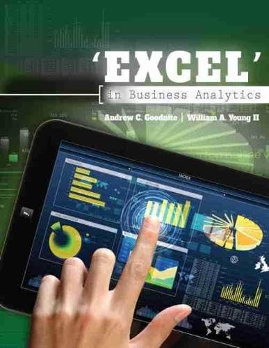 Excel&rsquo; in Business Analytics